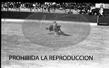 Corrida de Toros en San Sebastián. Manolo Bienvenida