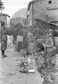 Somorrostro y provincia, avance hacia Santander