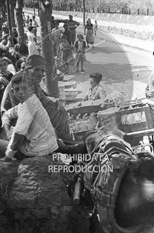 Somorrostro y provincia, avance hacia Santander