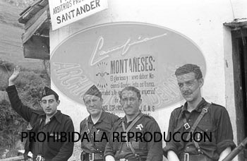 Somorrostro y provincia, avance hacia Santander