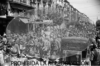 Entrada del Ejército Nacional en Santander