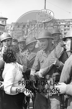 Entrada del Ejército Nacional en Santander