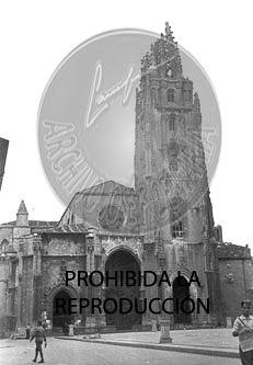 Liberación de Oviedo por los nacionales, estado de la catedral