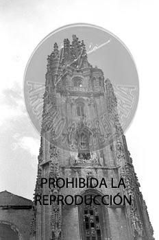 Liberación de Oviedo por los nacionales, estado de la catedral