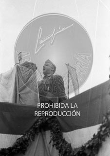 Condecoracion  a la Unidad Italiana Flechas Negras en Mérida