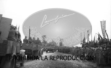 Condecoracion  a la Unidad Italiana Flechas Negras en Mérida