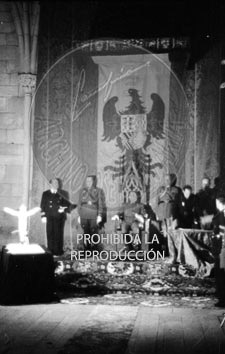 Primer Consejo Nacional de Falange, jura de los consejeros