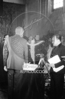 Primer Consejo Nacional de Falange, jura de los consejeros