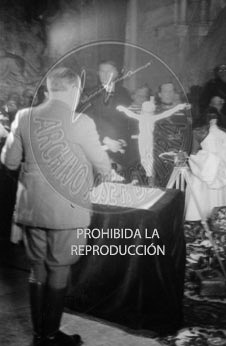 Primer Consejo Nacional de Falange, jura de los consejeros