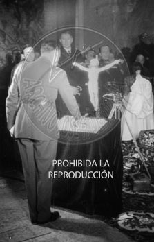 Primer Consejo Nacional de Falange, jura de los consejeros