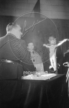 Primer Consejo Nacional de Falange, jura de los consejeros