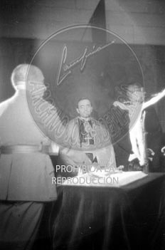 Primer Consejo Nacional de Falange, jura de los consejeros