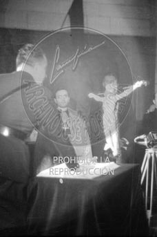 Primer Consejo Nacional de Falange, jura de los consejeros