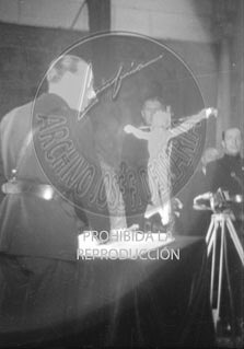 Primer Consejo Nacional de Falange, jura de los consejeros