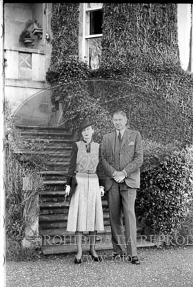 Embajador Von Stohrer y su esposa