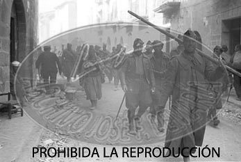 Toma de Caspe por los nacionales