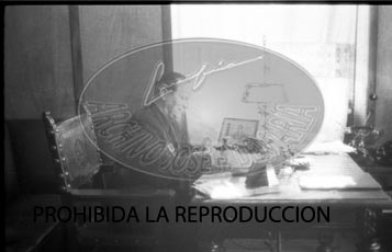 Fernandez Cuesta en su despacho de Burgos