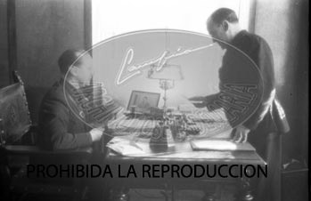 Fernandez Cuesta en su despacho de Burgos