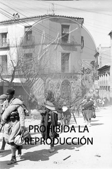 Toma de Caspe por los nacionales