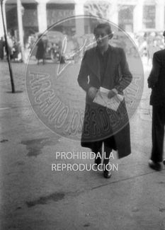 Consejo Nacional de Falange. Pilar Primo de Rivera