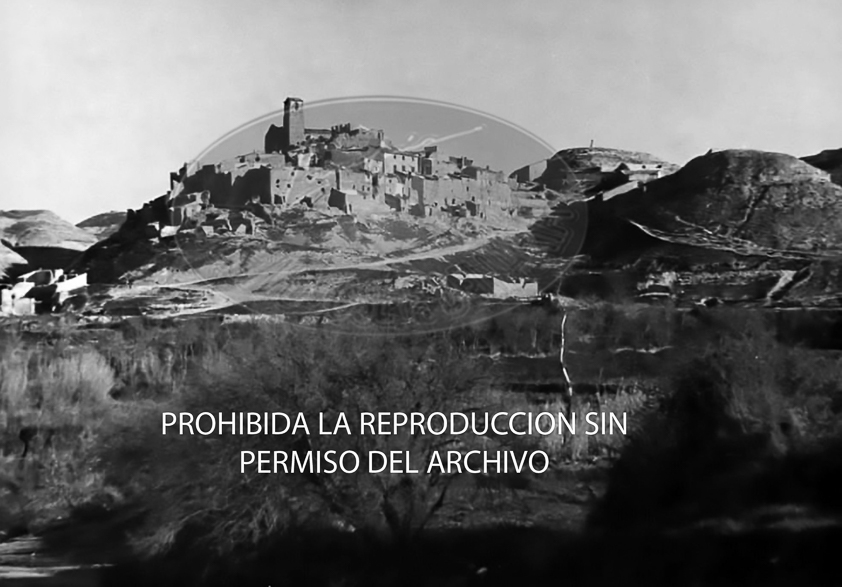 Entrada de los nacionales en Alcañíz