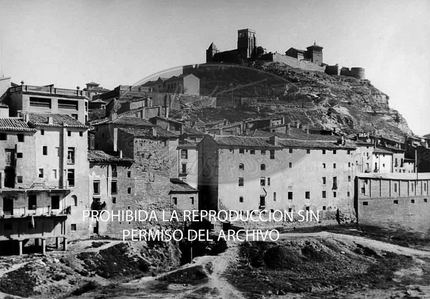 Entrada de los nacionales en Alcañíz