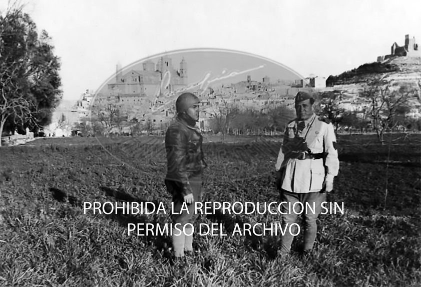 Entrada de los nacionales en Alcañíz