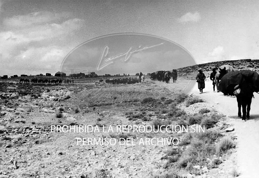 Entrada de los nacionales en Alcañíz