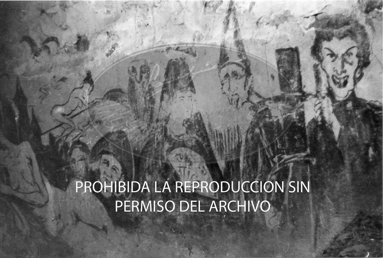 Pinturas en la Casa de Goya de Fuendetodos