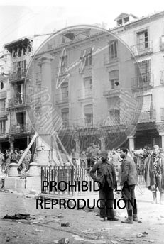 batalla de Teruel, calles de la ciudad