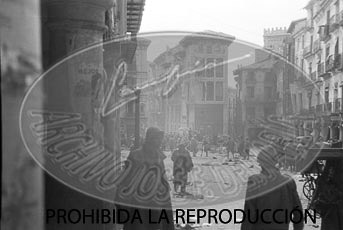 batalla de Teruel, calles de la ciudad