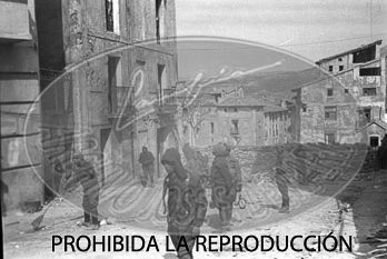 batalla de Teruel, calles de la ciudad