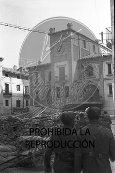 batalla de Teruel, calles de la ciudad