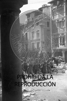 batalla de Teruel, calles de la ciudad