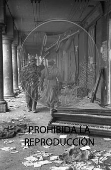 batalla de Teruel, calles de la ciudad