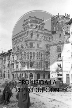 batalla de Teruel, calles de la ciudad