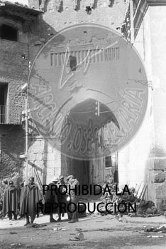 batalla de Teruel, calles de la ciudad