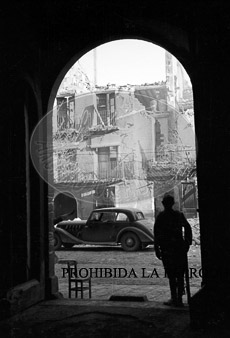 Entrada de los nacionales en Lérida