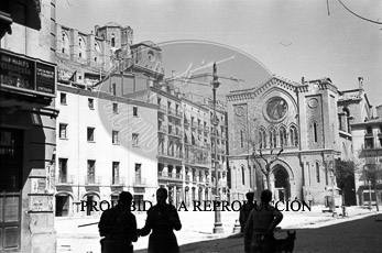 Entrada de los nacionales en Lérida