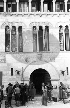 Entrada de los nacionales en Lérida