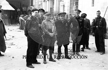 Entrada de los nacionales en Lérida