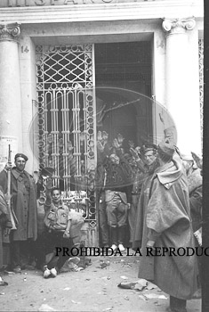 Entrada de los nacionales en Lérida