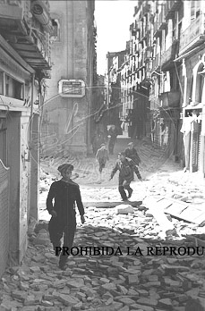 Entrada de los nacionales en Lérida