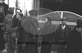 Entrada de los nacionales en Lérida