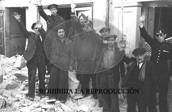 Entrada de los nacionales en Lérida