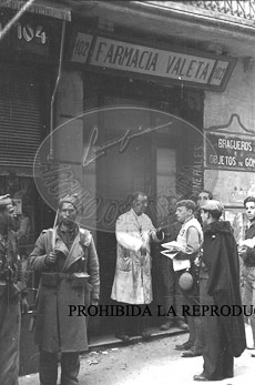 Entrada de los nacionales en Lérida