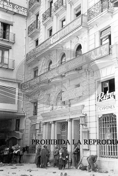 Entrada de los nacionales en Lérida