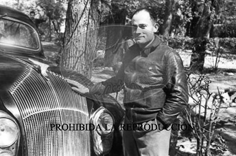 Franco en el centro de operaciones