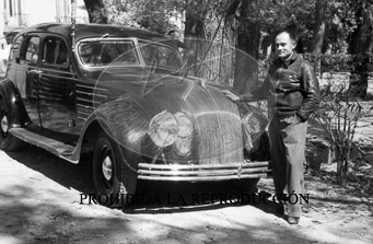 Franco en el centro de operaciones