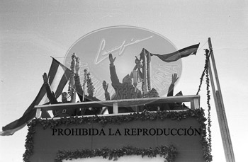 Inauguracion EAJ 101. Franco en el Campo de la Victoria